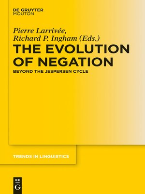 cover image of The Evolution of Negation